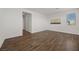 Bonus room with wood floors and natural light, offering versatile space at 8106 Skye Glen St, Las Vegas, NV 89166