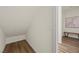 Walk-in closet with wood floors at 8106 Skye Glen St, Las Vegas, NV 89166