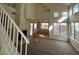 Bright and airy living room with a fireplace, lots of natural light, and tile flooring at 8166 Tone St, Las Vegas, NV 89123
