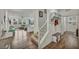 Open-concept living area featuring hardwood floors and modern decor at 9983 Cluny Ave, Las Vegas, NV 89178