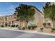 Attractive two-story home featuring a well-kept front yard, highlighting its appealing curb presence and welcoming community setting at 11092 Abbeyfield Rose Dr, Henderson, NV 89052