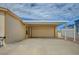 Spacious covered carport providing ample parking and protection from the elements at 1292 Dalene Ave, Henderson, NV 89002