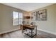 This flex room could be used as a bedroom or an office space at 2033 Shining Feather Ln, Las Vegas, NV 89134