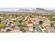 Aerial view of a suburban neighborhood featuring the home's pinpoint location at 2337 Ivory Point Ct, Las Vegas, NV 89134