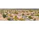 High aerial view of homes in a quiet and mature neighborhood setting at 2337 Ivory Point Ct, Las Vegas, NV 89134