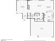 Detailed first floor plan featuring the living spaces, kitchen, garage, and entry at 2337 Ivory Point Ct, Las Vegas, NV 89134