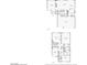 Detailed floor plan showcasing the layout of both floors in the house at 2337 Ivory Point Ct, Las Vegas, NV 89134