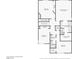 Second story floor plan featuring bedrooms, bathrooms, and closet spaces at 2337 Ivory Point Ct, Las Vegas, NV 89134