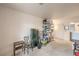 Spacious basement with ample storage, perfect for a workshop, home gym, or additional living area at 2810 Lava Rock Ave, North Las Vegas, NV 89031