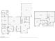 Complete floor plan for both levels of the home showing layout of all rooms and spaces at 319 Belfast St, Henderson, NV 89015