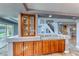 Gourmet kitchen with granite countertops, custom cabinetry, and stainless steel appliances at 4481 Grey Spencer Dr, Las Vegas, NV 89141