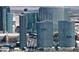 Stunning city view featuring modern high-rise buildings and a busy highway at 4575 Dean Martin Dr # 1201, Las Vegas, NV 89103