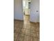View from hallway showing bathroom with white vanity at 503 Crony Ave, Henderson, NV 89011