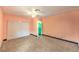 Bedroom with neutral carpet, closet, and ceiling fan at 5751 E Owens Ave, Las Vegas, NV 89110