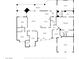Detailed floor plan showcasing the layout of this spacious home, including bedrooms, bathrooms, and living areas at 60 E Levi Ave, Las Vegas, NV 89183