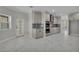 Spacious kitchen featuring marble floors and modern cabinetry at 60 E Levi Ave, Las Vegas, NV 89183
