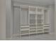 Walk-in closet with custom shelving, drawers, and wire baskets for optimal organization and storage at 60 E Levi Ave, Las Vegas, NV 89183