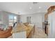 The kitchen includes tile floors, a raised bar, and stainless steel appliances at 6255 W Arby Ave # 193, Las Vegas, NV 89118