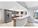 Bright kitchen with updated appliances and view to the backyard at 8620 Cremona Dr, Las Vegas, NV 89117