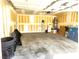 Spacious two car garage with lots of extra room for storage at 9746 Brooks Lake Ave, Las Vegas, NV 89148