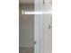 Modern shower with glass door, next to open closet in bathroom at 1009 Ancient Timber Ave, Henderson, NV 89052
