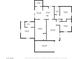 Detailed floor plan showcasing layout, room dimensions, and garage location of the property at 1132 S 10Th St, Las Vegas, NV 89104