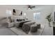 Calm main bedroom with a ceiling fan, neutral colors, and simple decor at 1328 Graphite Ave, Henderson, NV 89002