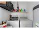 Convenient laundry room with a modern washer and dryer at 2673 Red Rock St # 102, Las Vegas, NV 89146