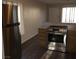 Modern kitchen featuring stainless steel appliances and granite countertops at 3946 Voxna St, Las Vegas, NV 89119