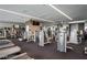 A fully-equipped gym with modern exercise machines and treadmills provides a convenient fitness option at 4381 W Flamingo Rd # 2405, Las Vegas, NV 89103