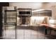 Contemporary kitchen featuring stainless steel appliances, sleek countertops, and modern fixtures at 4381 W Flamingo Rd # 2405, Las Vegas, NV 89103
