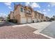 Charming townhome with private balconies, attached garages, and low maintenance desert landscaping at 5000 Red Rock St # 241, Las Vegas, NV 89118