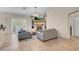 Comfortable living room with fireplace, neutral tones, and ample seating perfect for relaxation at 5000 Red Rock St # 241, Las Vegas, NV 89118