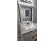 Bathroom with a vanity mirror and sink at 510 Holick Ave, Henderson, NV 89011