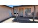Welcoming front porch with seating, and a secure screen door at 510 Holick Ave, Henderson, NV 89011