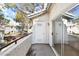 This balcony features a storage closet and sliding glass door, perfect for relaxing outdoors at 5211 Caspian Springs Dr # 201, Las Vegas, NV 89120