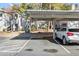 Assigned covered parking near the building provides convenient parking for residents and visitors at 5211 Caspian Springs Dr # 201, Las Vegas, NV 89120
