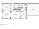 First floor floorplan showing living room, dining room, kitchen, and garage dimensions at 5935 Stone Hollow Ave, Las Vegas, NV 89156