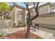 Cozy courtyard with seating area and decorative landscaping at 6 Desert Dawn Ln, Henderson, NV 89074