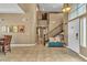 Open entryway with high ceilings, staircase, and ample natural light at 6 Desert Dawn Ln, Henderson, NV 89074