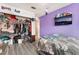 A charming bedroom with a bed and closet, offering a cozy and functional space at 6320 Vicuna Dr, Las Vegas, NV 89146