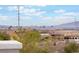 Balcony view of houses and the Las Vegas skyline at 872 Timber Walk Dr, Henderson, NV 89052