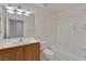 Bathroom featuring a shower and tub combination and vanity at 19 E Agate Ave # 402, Las Vegas, NV 89123