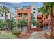 Beautiful condo community with lush landscaping and unique architecture in a desirable neighborhood at 19 E Agate Ave # 402, Las Vegas, NV 89123