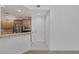 Modern kitchen featuring stainless steel appliances, light-colored cabinetry, and a functional layout at 19 E Agate Ave # 402, Las Vegas, NV 89123