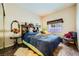 Comfortable bedroom features a bed, decor, window and ample natural light at 2012 Lady Lake St, Las Vegas, NV 89128