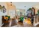 Well-lit living area with hardwood floors and large windows offering a view of the outdoors at 2012 Lady Lake St, Las Vegas, NV 89128