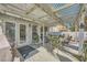 Charming covered patio featuring stylish outdoor furniture, offering a relaxing retreat at 2012 Lady Lake St, Las Vegas, NV 89128