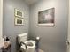 Comfortable powder room featuring modern fixtures and accessible design at 2270 Canyon Song Ave, Laughlin, NV 89029
