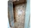 Shower room with tiled walls and floor and a built in seat at 2428 Greens Ave, Henderson, NV 89014